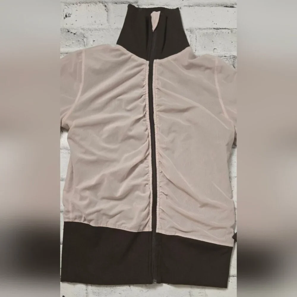 Lululemon Global Brown Zip Jacket Women’s Athleisure Activewear - Reversible - Picture 5 of 7